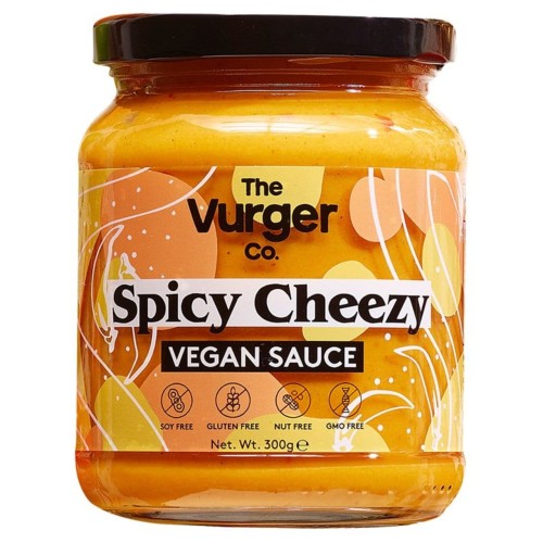 Przejdź do produktu The Vurger Co Spicy Cheezy Vegan Sauce 300g