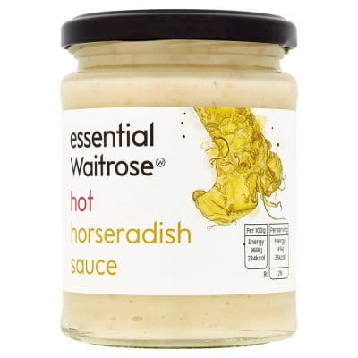 Przejdź do produktu Waitrose Essential Hot Horseradish 285g