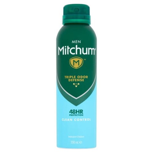 Przejdź do produktu Mitchum Advanced Clean Control Triple Odor Defense 48HR Protection Anti-Perspirant & Deodorant 200ml