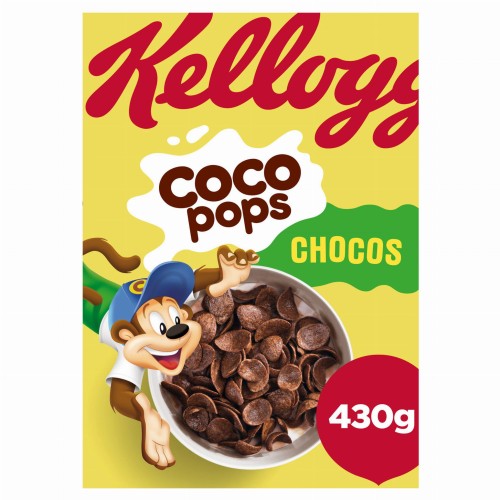 Przejdź do produktu Kellogg's Coco Pops Chocos Chocolate Breakfast Cereal 430g