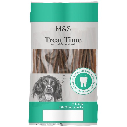 Przejdź do produktu Marks & Spencer 7 Daily Adult Dog Dental Sticks 180g
