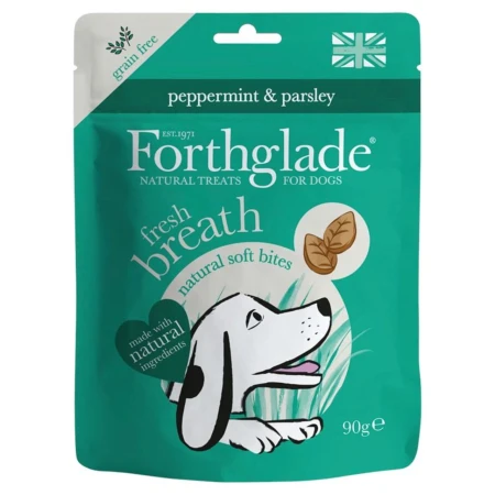 Forthglade Natural Functional Soft Bite  Grain Free Treats Fresh Breath 90g 2.jpg