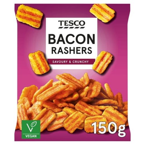 Przejdź do produktu Tesco Bacon Rashers Snacks 150g