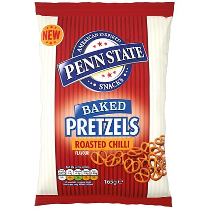 Przejdź do produktu Penn State Baked Pretzels Roasted Chilli Flavour 150g
