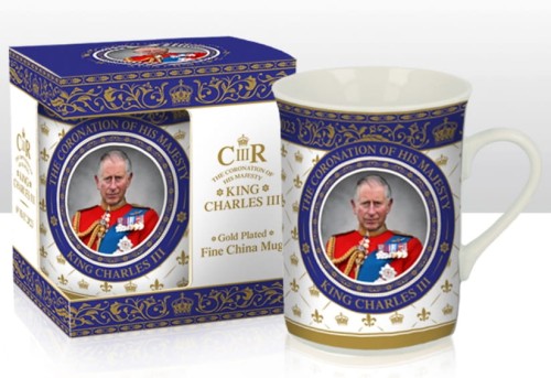 Przejdź do produktu King Charles III Coronation Gold Plated Mug 