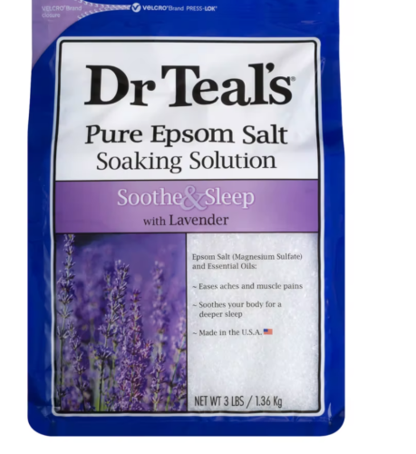 Przejdź do produktu Dr Teal's Pure Epsom Salt Soaking Solution Soothe & Sleep with Lavender 1.36kg