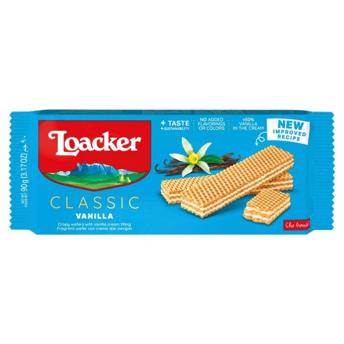Przejdź do produktu Loacker Vanilla Wafer 90g