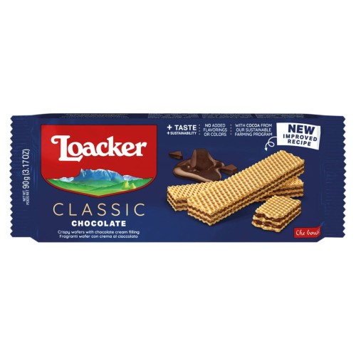 Przejdź do produktu Loacker Chocolate Wafer 90g