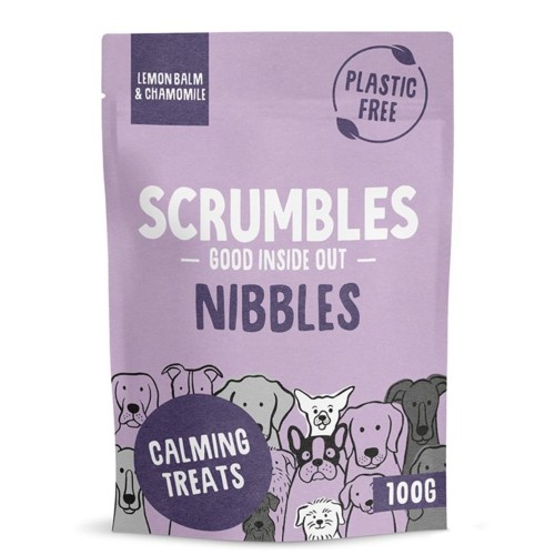 Przejdź do produktu Scrumbles Nibbles Calming Dog Treats Grain Free Turkey 100g