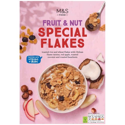 Przejdź do produktu Marks & Spencer Fruit & Nut Special Flakes 450g