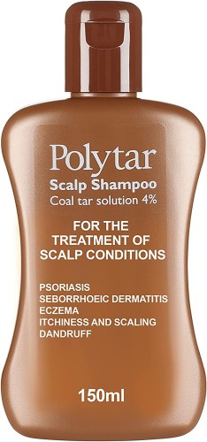 Przejdź do produktu Polytar Scalp Shampoo For Psoriasis, Seborrhoeic Dermatitis, Eczema, Dandruff, Soothes Itchy, Scaly Scalps, Coal Tar Solution 4% 150ml