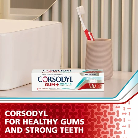 Corsodyl Gum &amp; Breath Sensitivity Whitening Toothpaste  3.jpg