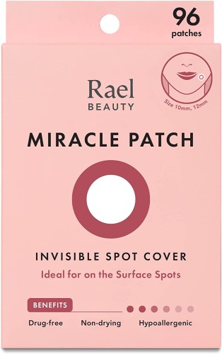 Przejdź do produktu Rael Pimple Patches Acne Healing Patch - Spot Patches Hydrocolloid Absorbing Cover, Invisible, Blemish Spot, Skin Treatment, Facial Stickers, Two Sizes, Blends in with skin (96 Patches)