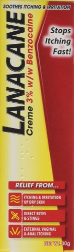 Przejdź do produktu Lanacane Medicated Creme Tube, Relief From Skin Itching, Insect Bites & Stings 30g