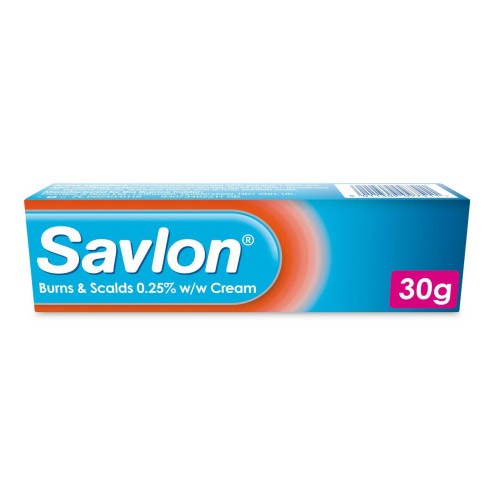 Przejdź do produktu Savlon Burns & Scalds 0.25% w/w Cream 30g