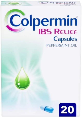 Colpermin IBS Relief Peppermint Oil Capsules for Irritable Bowel Syndrome 20 Pack.jpg