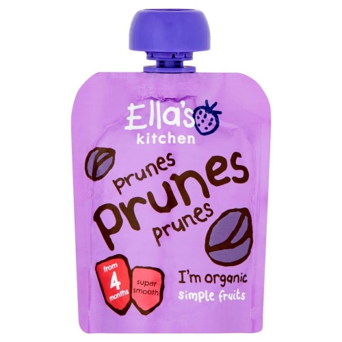 Przejdź do produktu Ella's Kitchen Prunes Organic Single Fruit Pouch, 4 mths+ 70g