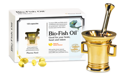 Przejdź do produktu Pharma Nord Natural Omega 3 Fish Gelatine Bio-Fish Oil 500mg x 120 Capsules 