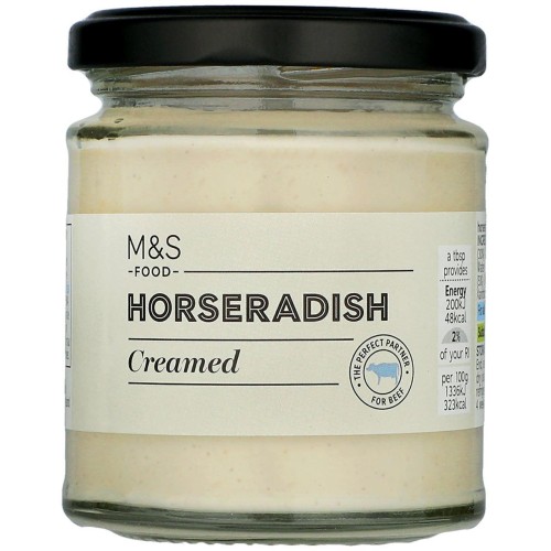 Przejdź do produktu Marks & Spencer Creamed Horseradish Sauce 160g