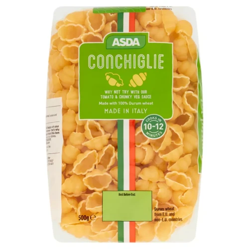 Przejdź do produktu ASDA Conchiglie Pasta 500g