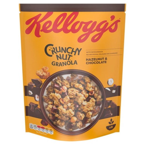 Przejdź do produktu Kellogg's Crunchy Nut Hazelnut & Chocolate Breakfast Granola 380g