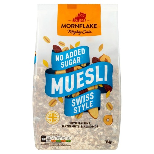 Przejdź do produktu Mornflake Classic Swiss Style Muesli No Added Sugar 1kg