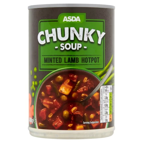 Przejdź do produktu ASDA Chunky Minted Lamb Hotpot Soup 400g