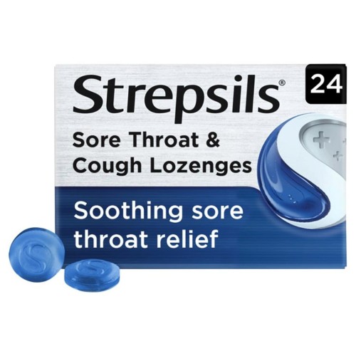 Przejdź do produktu Strepsils Sore Throat & Cough Lozenges 24 per pack