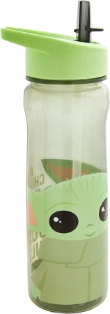 Star Wars The Mandalorian Child Water Bottle with Straw Reusable 600ml.jpg