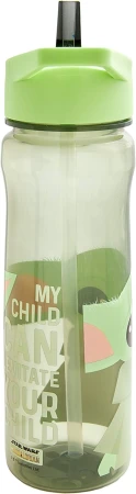 Star Wars The Mandalorian Child Water Bottle with Straw Reusable 600ml 5.jpg