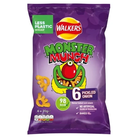 Walkers Monster Munch Pickled Onion Snacks 6 per pack.jpg