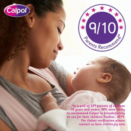 Calpol Infant Sugar Free &amp; Colour Free Oral Suspension Strawberry 2+ Months 100ml 9.jpg