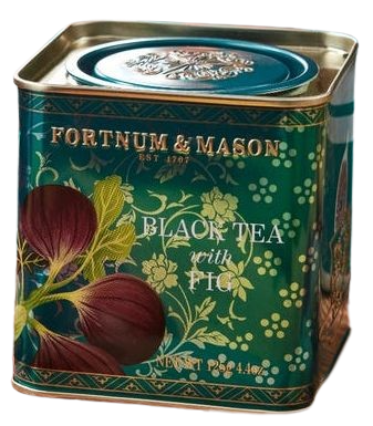 Przejdź do produktu Fortnum & Mason Black Loose Leaf Tea with Fig Tin 125g
