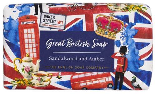 Przejdź do produktu The English Soap Company Sandalwood and Amber Soap 190g