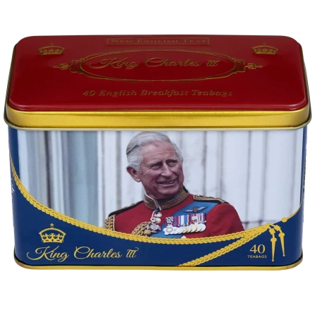 King Charles III 40 English Breakfast Teabag Tin 1.jpg