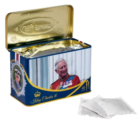 King Charles III 40 English Breakfast Teabag Tin 4.jpg