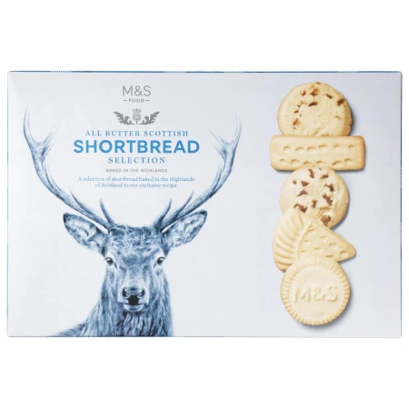 Marks &amp; Spencer Scottish All Butter Shortbread Selection Carton Box 450g.jpg