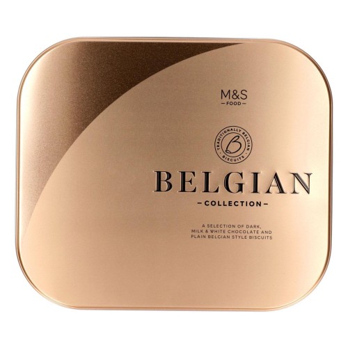Przejdź do produktu Marks & Spencer Belgian Biscuit Collection Tin 500g