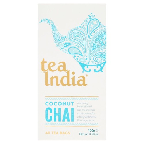 Przejdź do produktu Tea India Coconut Chai 40 per pack