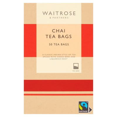 Waitrose Chai Tea 50 Tea Bags.jpg