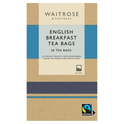 Przejdź do produktu Waitrose English Breakfast 50 Tea Bags