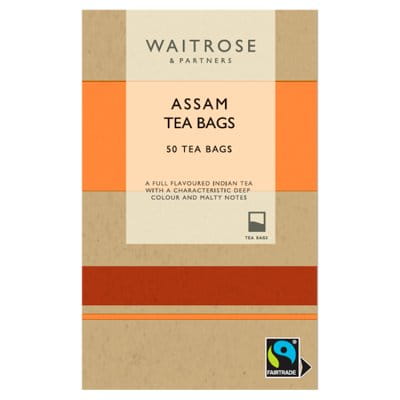 Przejdź do produktu Waitrose Assam 50 Tea Bags