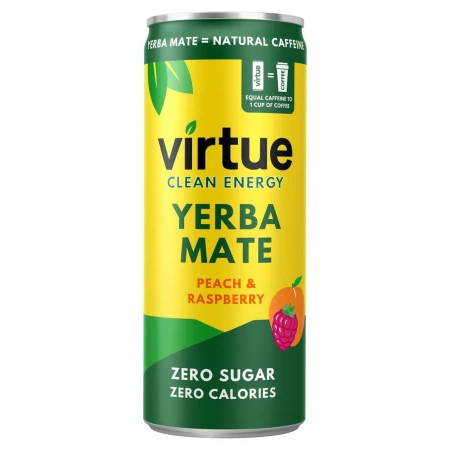 Virtue Yerba Mate Energy Peach &amp; Raspberry 250ml.jpg