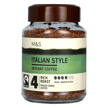 M&amp;S Fairtrade Italian Style Instant Coffee 100g.jpg