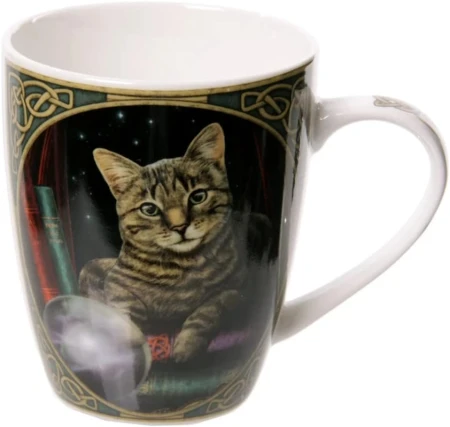 Lisa Parker Fortune Teller Cat Ceramic Mug 300ml 2.jpg