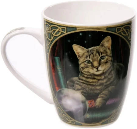 Lisa Parker Fortune Teller Cat Ceramic Mug 300ml 4.jpg