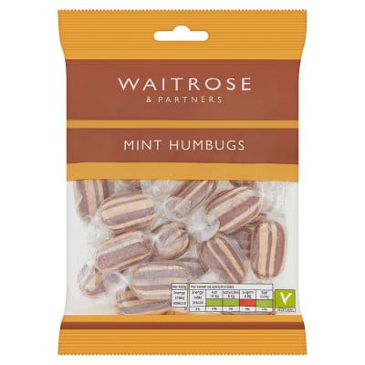 Przejdź do produktu Waitrose Mint Humbugs 200g