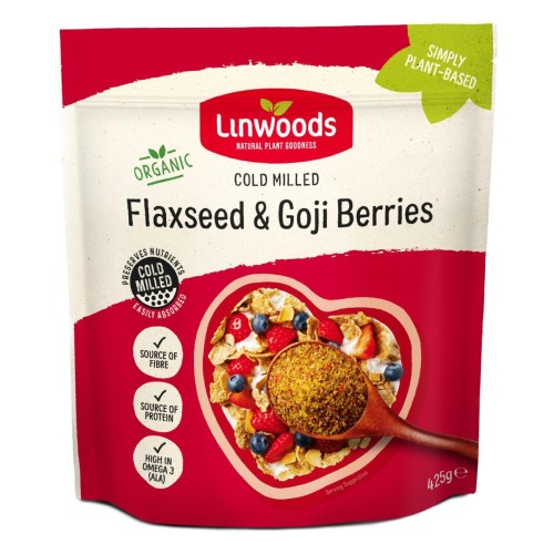 Przejdź do produktu Linwoods Milled Flaxseed & Goji Berries 425g