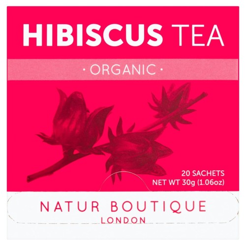 Przejdź do produktu Natur Boutique Organic Hibiscus Tea 20 per pack