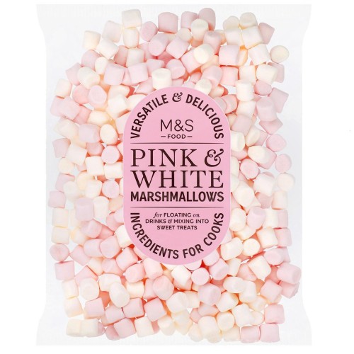 Przejdź do produktu Marks & Spencer Pink & White Marshmallows 125g